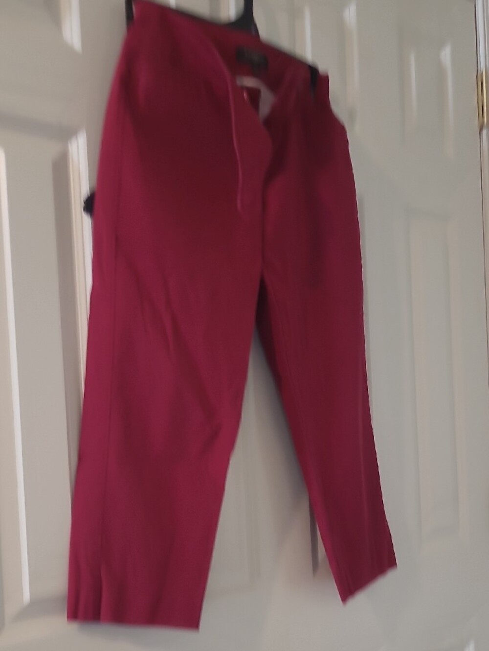 Talbots Raspberry-Pink Straight-Leg Chinos - Picture 3 of 8